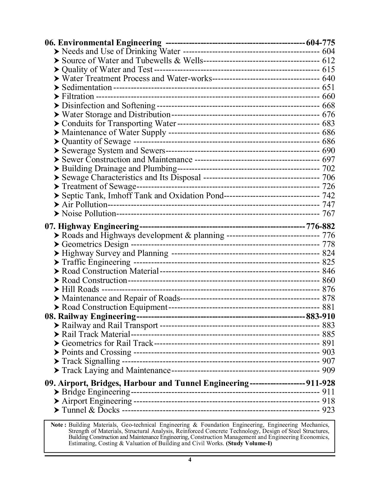 UPPSC State PSC AE Civil Engineering (English Medium) Chapter-Wise Solved Papers Exam Planner Vol.2