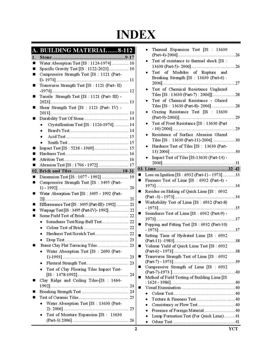 TEST Of Civil Engineering With Previous Year Solved Papers 2025-26 English Medium