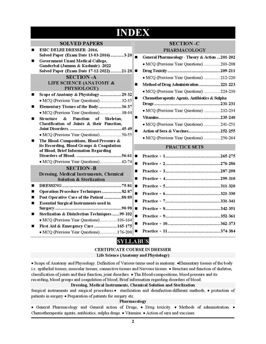 BTSC Dresser Study Material & Question Bank & Practice Book 2025-26 Hindi Medium