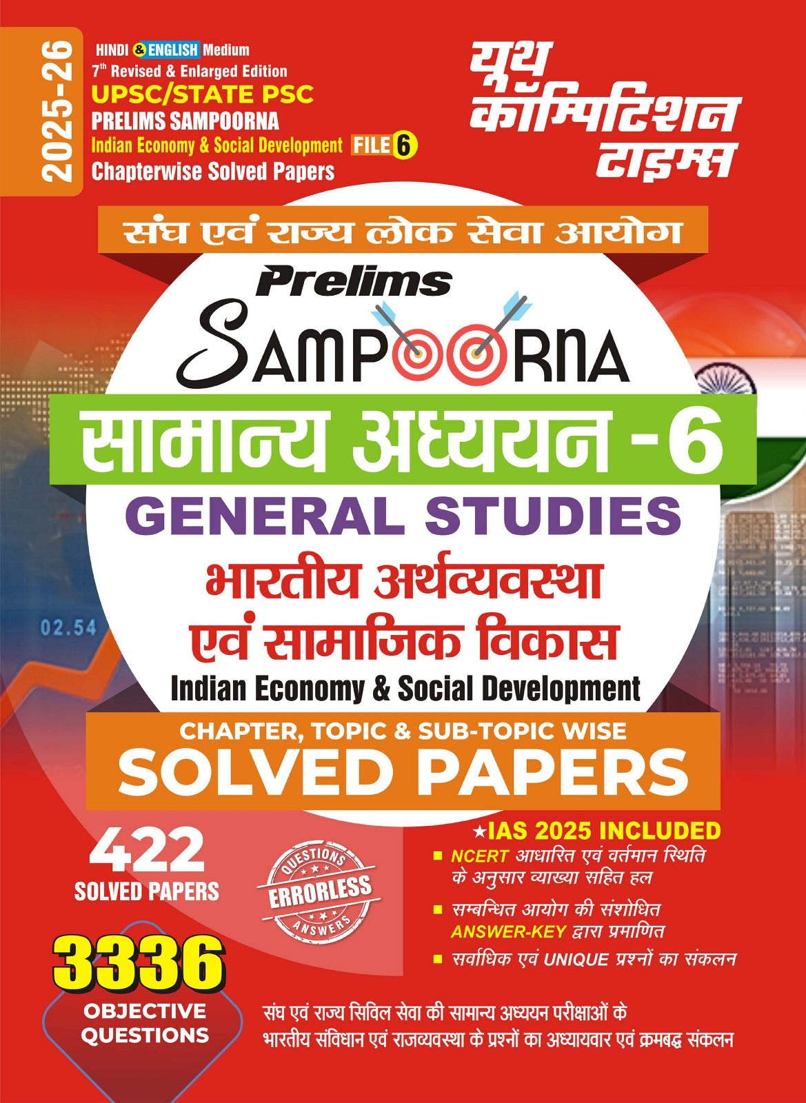 UPSC Planner Vol 6 Indian Economy & Social Development 2025-26 Hindi Medium