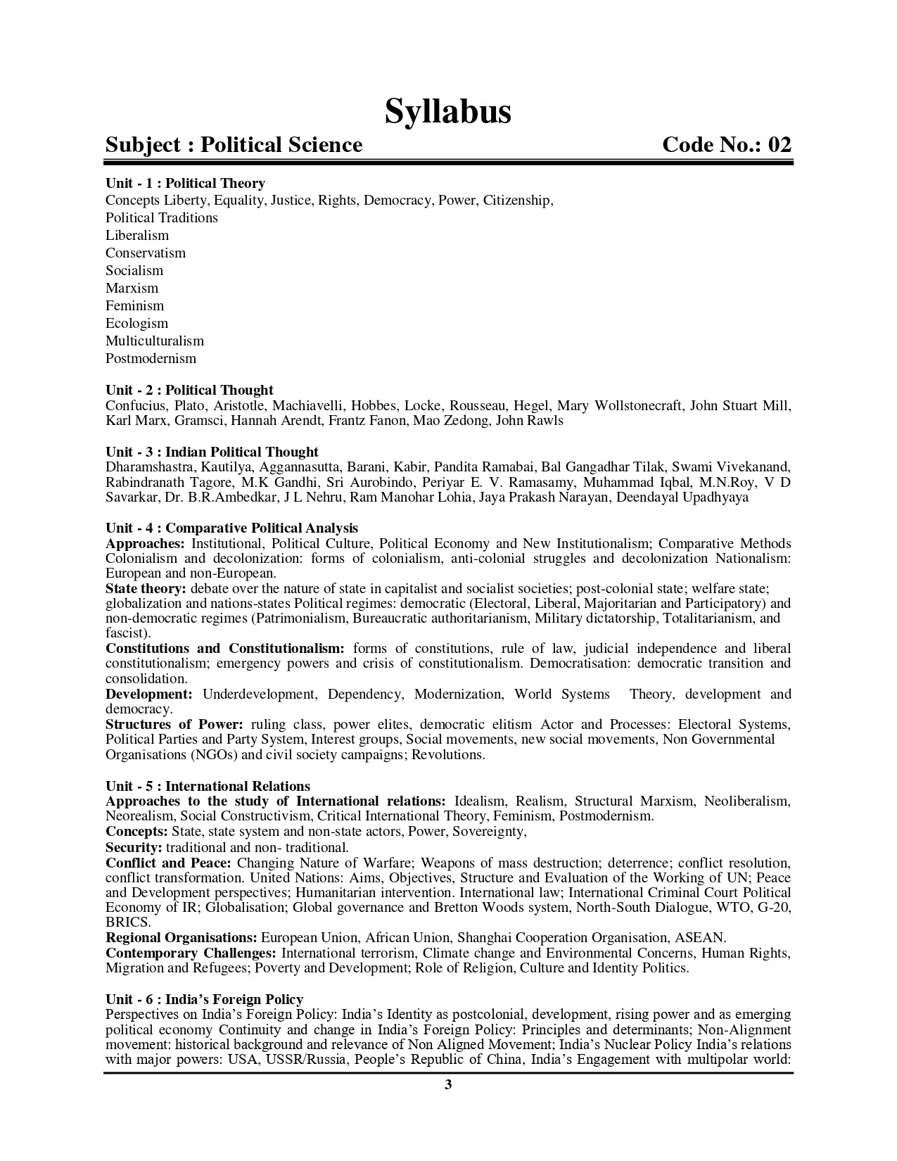 NTA/UGC-NET/JRF Political Science Solved Papers 2025 in English