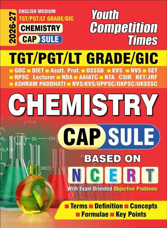 English Medium_TGT/PGT/LT GRADE/GIC CHEMISTRY (CAPSULE) Based on NCERT - 2026-27