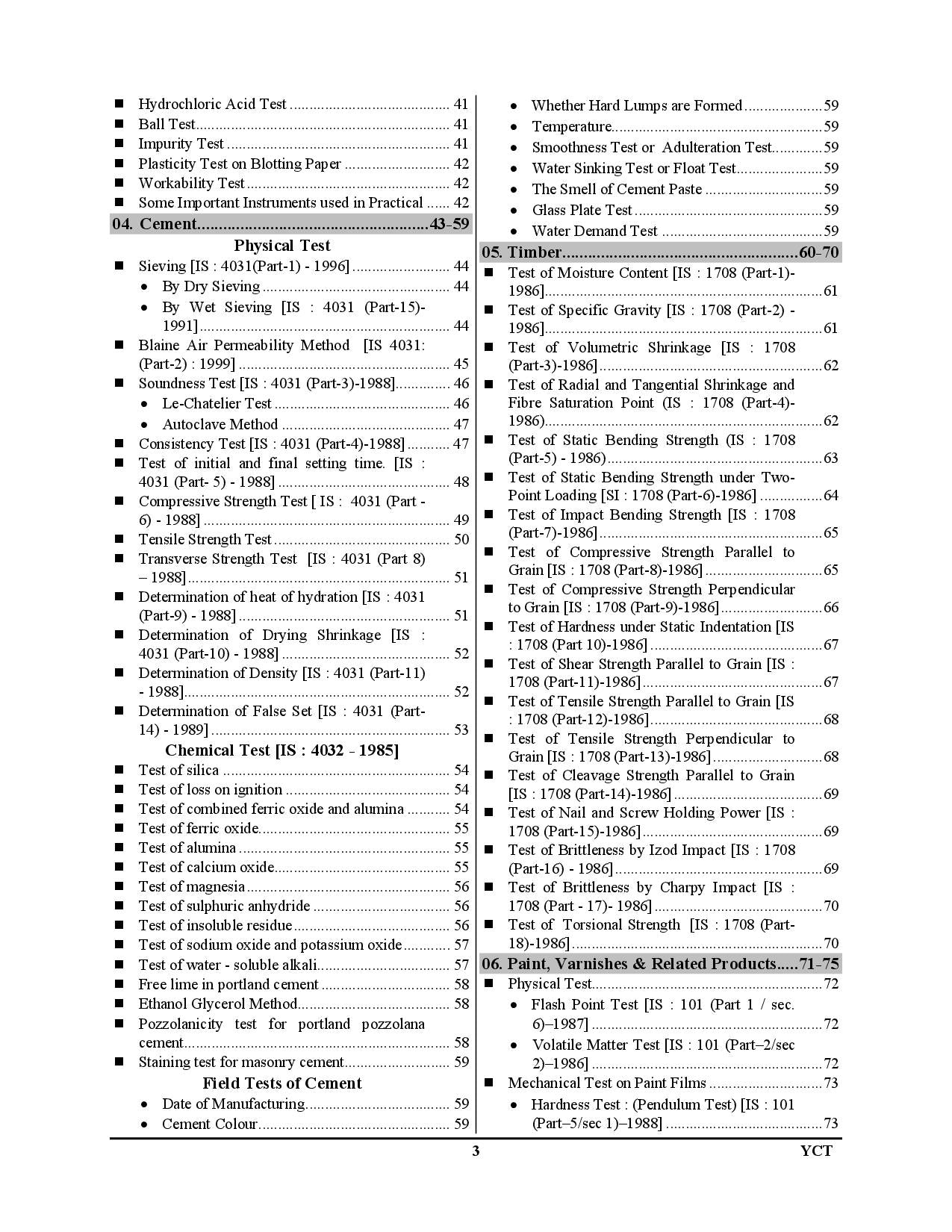 TEST Of Civil Engineering With Previous Year Solved Papers 2025-26 English Medium