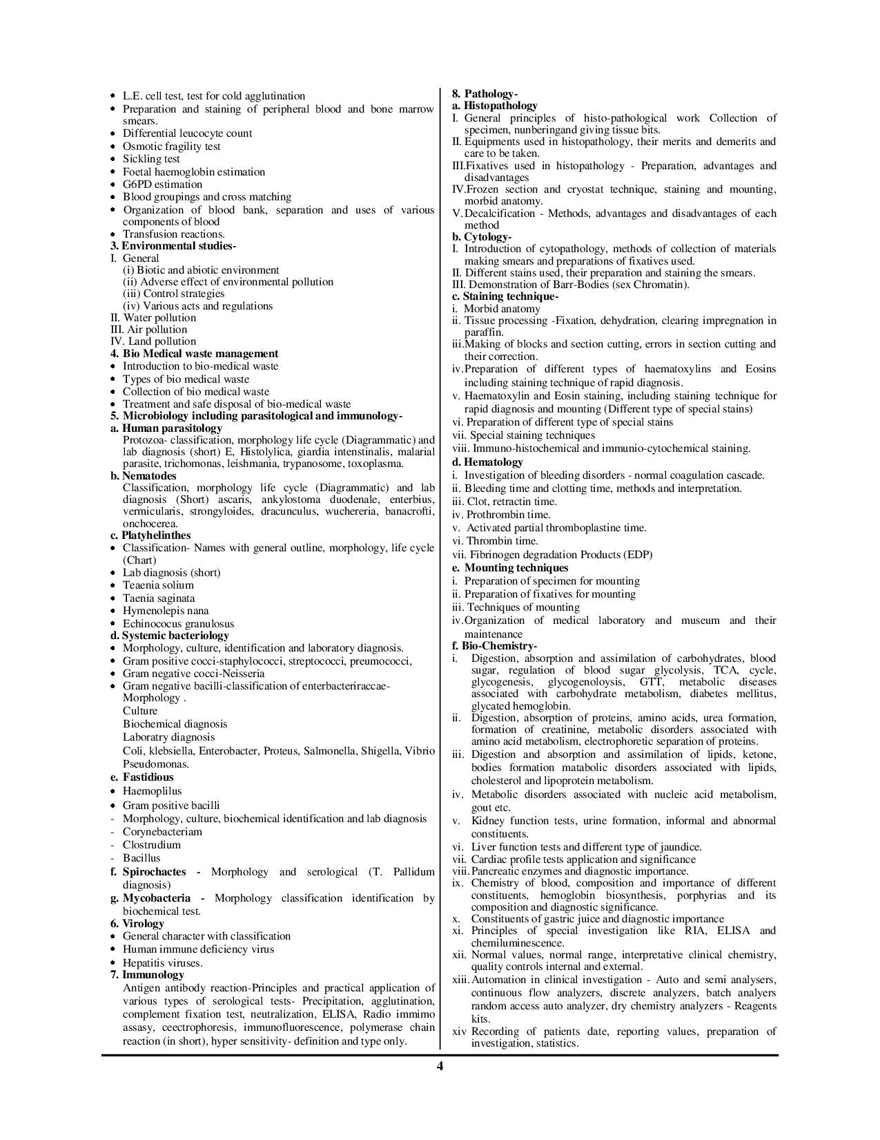 RSSB Medical Lab Technician Practice Book 2025-26 Hindi Medium