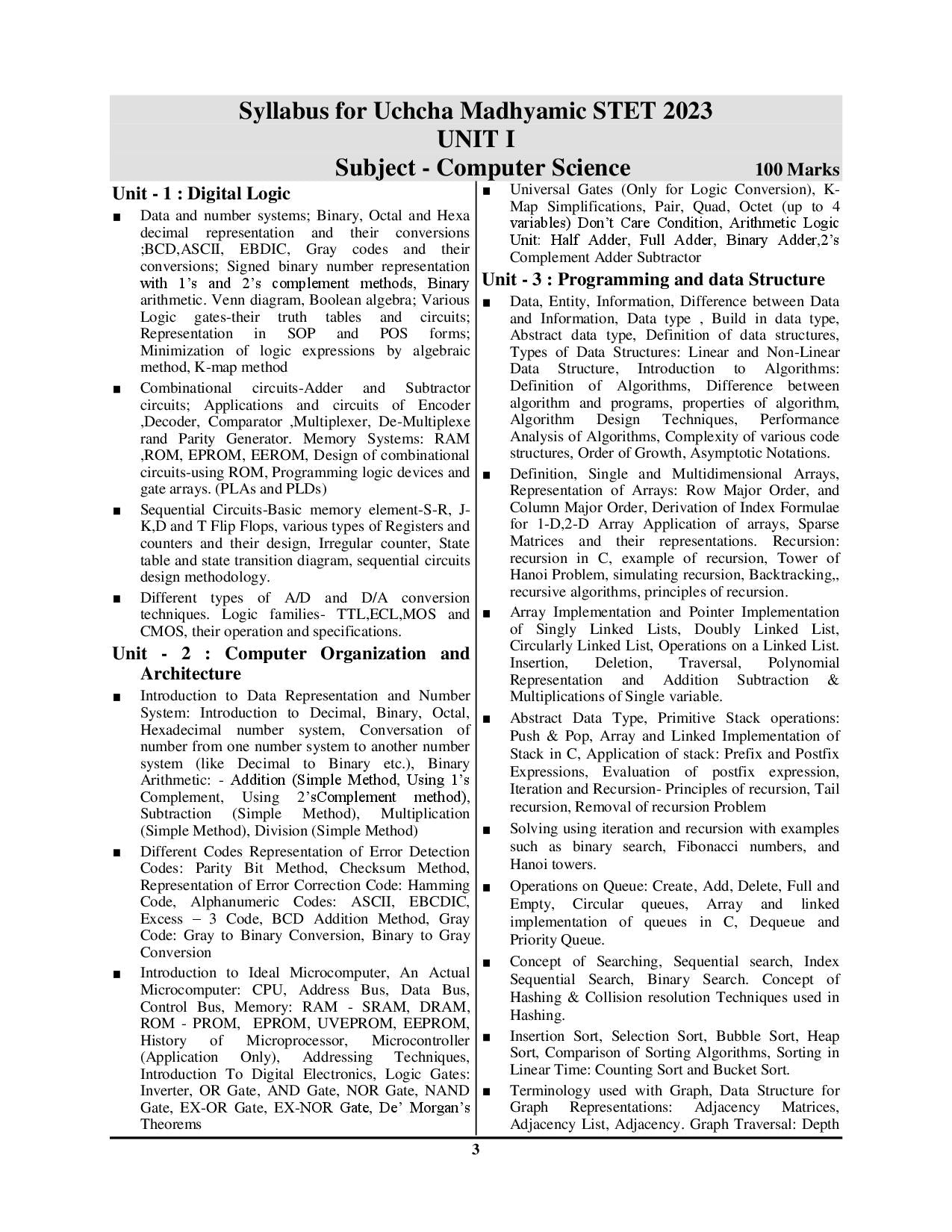 Bihar STET 11 & 12 Computer Solved & Practice Book 2025-26