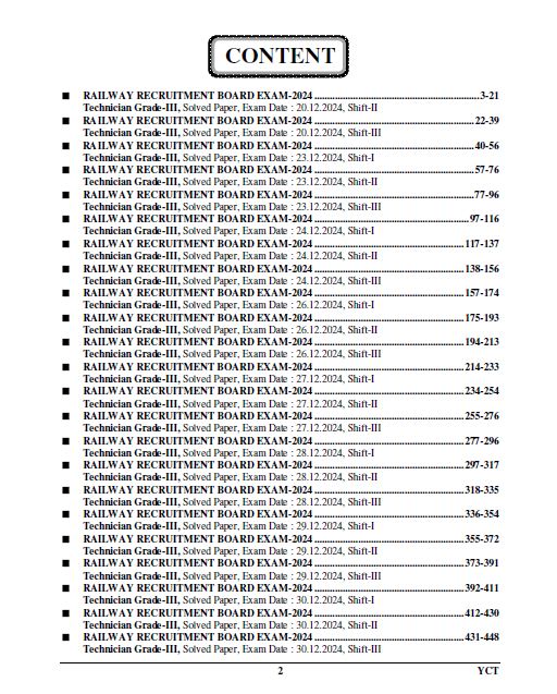 RRB Technician Grade-III (Hindi and English Medium) 23 Sets Solved Papers 2025-26