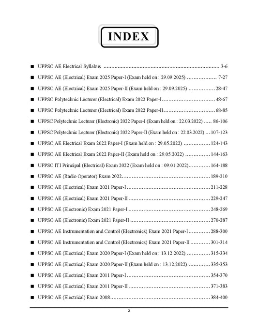 English Medium_UPPSC AE Electrical/Electronics/Instrumentation Engineering (Tech & Non Tech) 21 Sets Solved Papers - 2026
