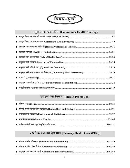 Hindi Medium) UKMSSB ANM (Female Health Worker) | Chapterwise Study Material & Question Bank - 2026-27