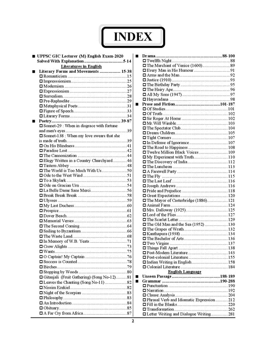 LT Grade/GIC/GDC (Asst. Prof.) ENGLISH (Mains) Chapterwise Descriptive Solved Papers - 2026
