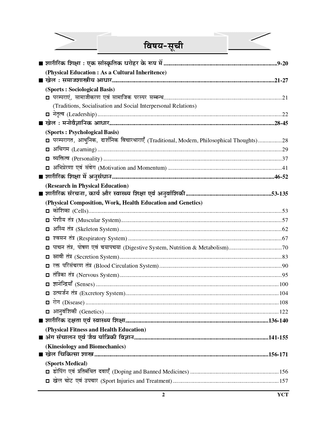 Physical Education Study Material Exam Pointer