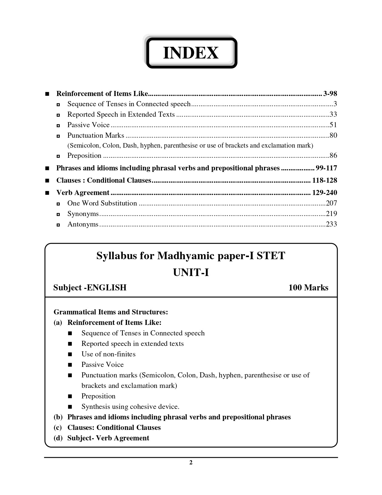 Bihar STET English Class 9-10 Chapterwise Solved Papers & Question Bank 2025