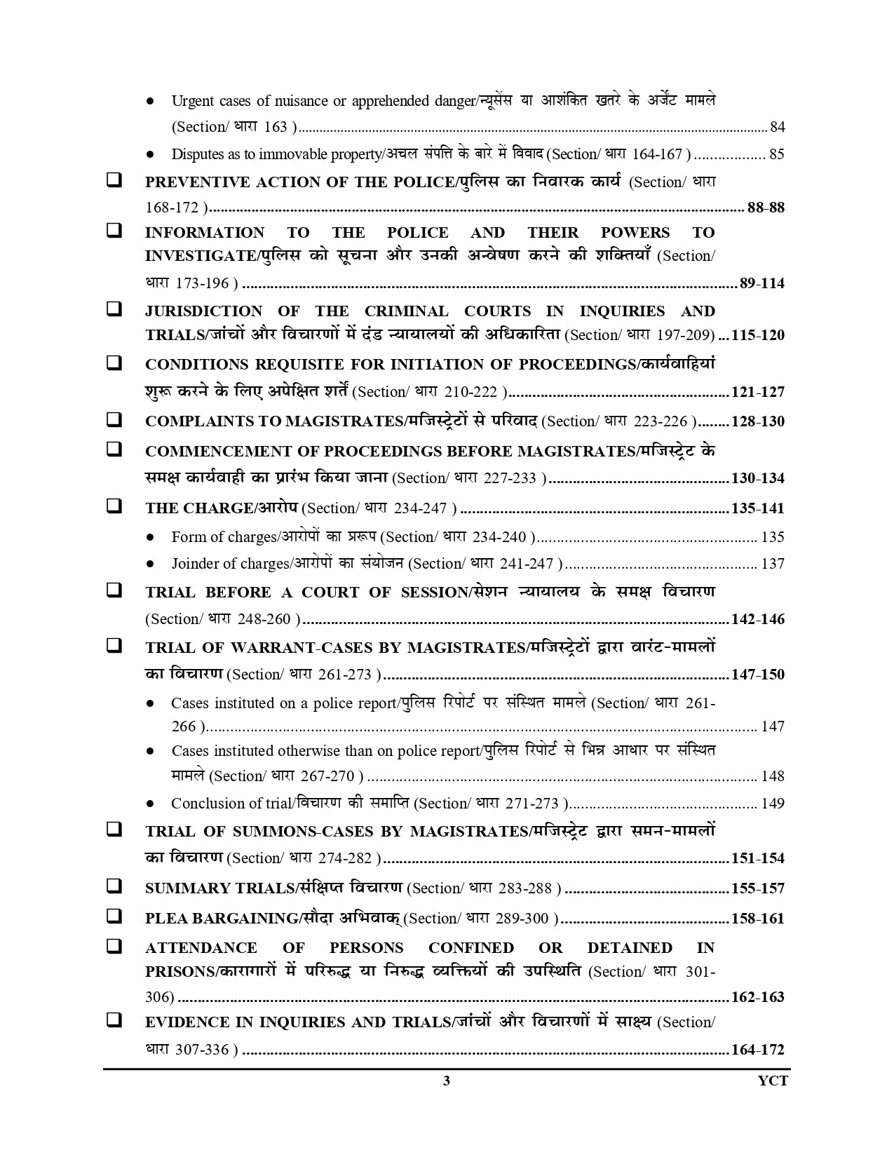 The Bharatiya Nagarik Suraksha Sanhita, 2023 MCQ's + PYQ's