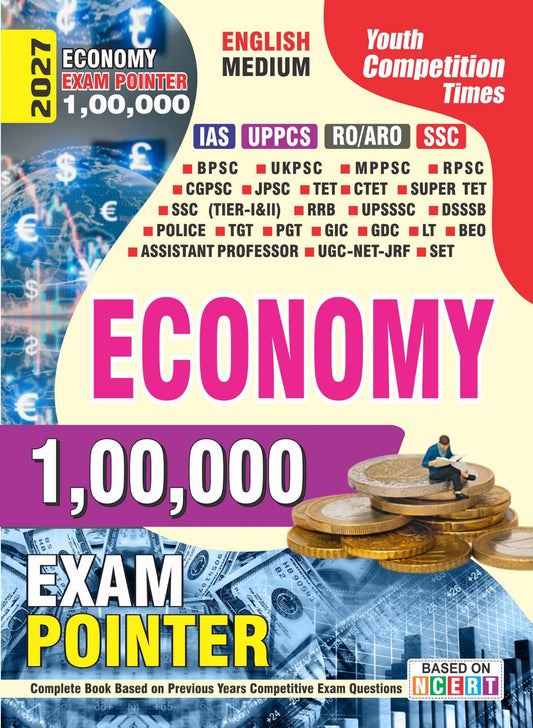 ECONOMY I Exam Pointer (100,000) IAS/UPPCS/RO/ARO/SSC I English Medium I 2027